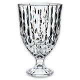 Odyssey Clear Vase With Foot - Mario Cioni