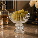 Mirus Footed Clear Bowl - Mario Cioni (view 2)