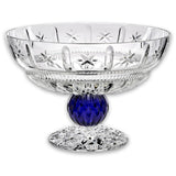 Katherina Footed Large Bowl With Blue Sphere . - Mario Cioni