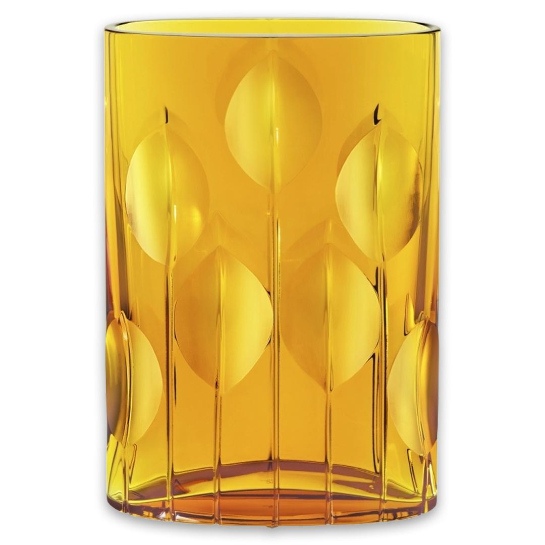 Vaso Ovale Tulip Grande Ambra - Mario Cioni