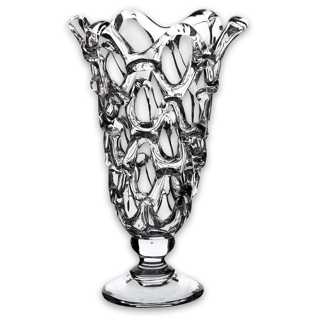 Arabesque Clear Vase - Mario Cioni