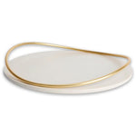 M-E.160.001 - Small Round Tray With Round Handle Touche' A