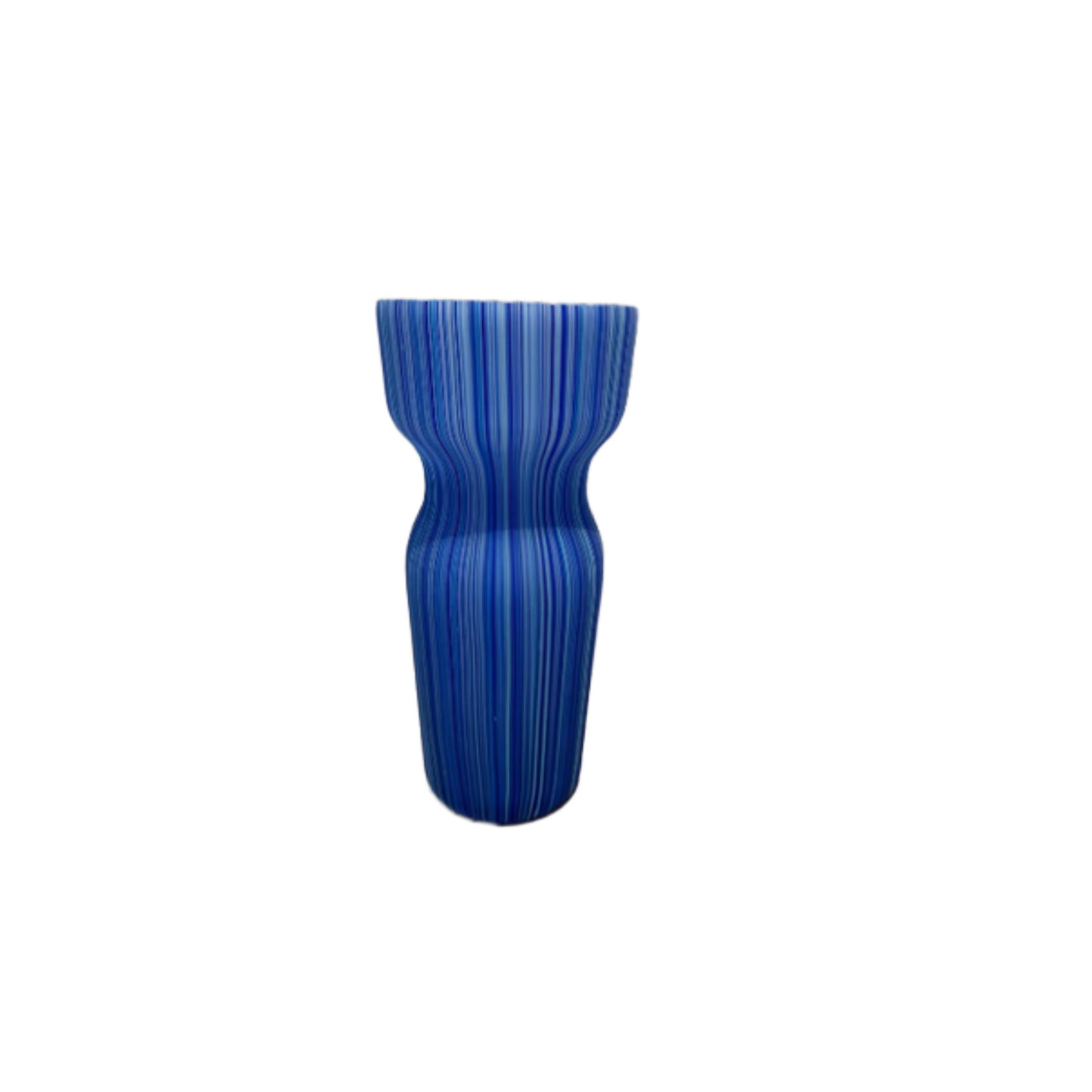 Vaso Basso Blu Laguna