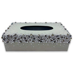 Tissue Cover - Ava Silver Tissue Cover