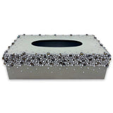 Tissue Cover - Ava Silver Tissue Cover