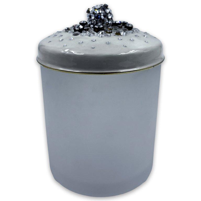 Ahn-Cj-W St. Honore Cotton Jar White
