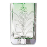 Calla Underlaid Vase - Green