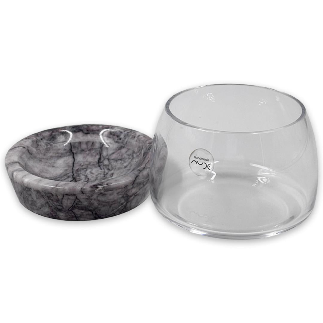 Nude Chill Tumbler With Marble Cooler 300Cc(Tumbler) (Madeof Glass)