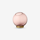 Globe Vase, Rose/Gold - Medium