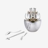 Mood Party - 24-Piece Silver-Plated Flatware Set