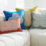 Pompidou Quatrefoil Cushion