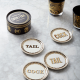 Cock/Tail Coasters