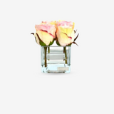 Pink-Rose-Buds-Square-Vase