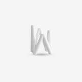 W Candle Holder - Bone White