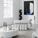 W Candle Holder - Bone White