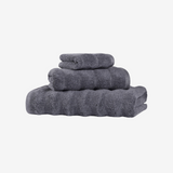 Ash Ribbed Hand Towel 50X100 Atmosphere