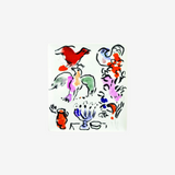 LES VITRAUX D'HADASSAH MARC CHAGALL TRIBU D'ASHER TRAY FANTAI