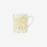 TOUT PARIS MUG YELLOW 10 OZ 1982 / 7348