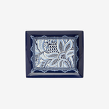 Bloom Rectangular Tray-Blue