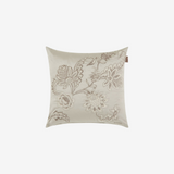 Bloom Printed Cushion Emroidered Beige