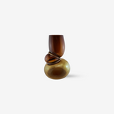 Vase DOUBLE RING Havana