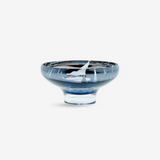 DECO mini splashed navy blue bowl