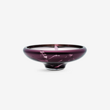 DECO large splashed purple bowl