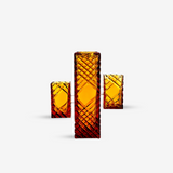 Cactus Small Amber Vase