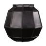 FACET VASES BLACK