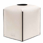 SQUARE TISSUE BOX-LIVERPOOL LEATHER