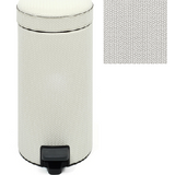 ROUND PEDAL BIN - CREAM
