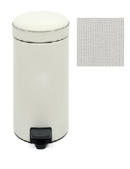 ROUND PEDAL BIN - CREAM