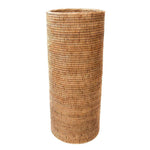 Tava Handwoven Rattan Round Umbrella Basket