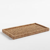 Capitola Handwoven Seagrass Rectangular Tray
