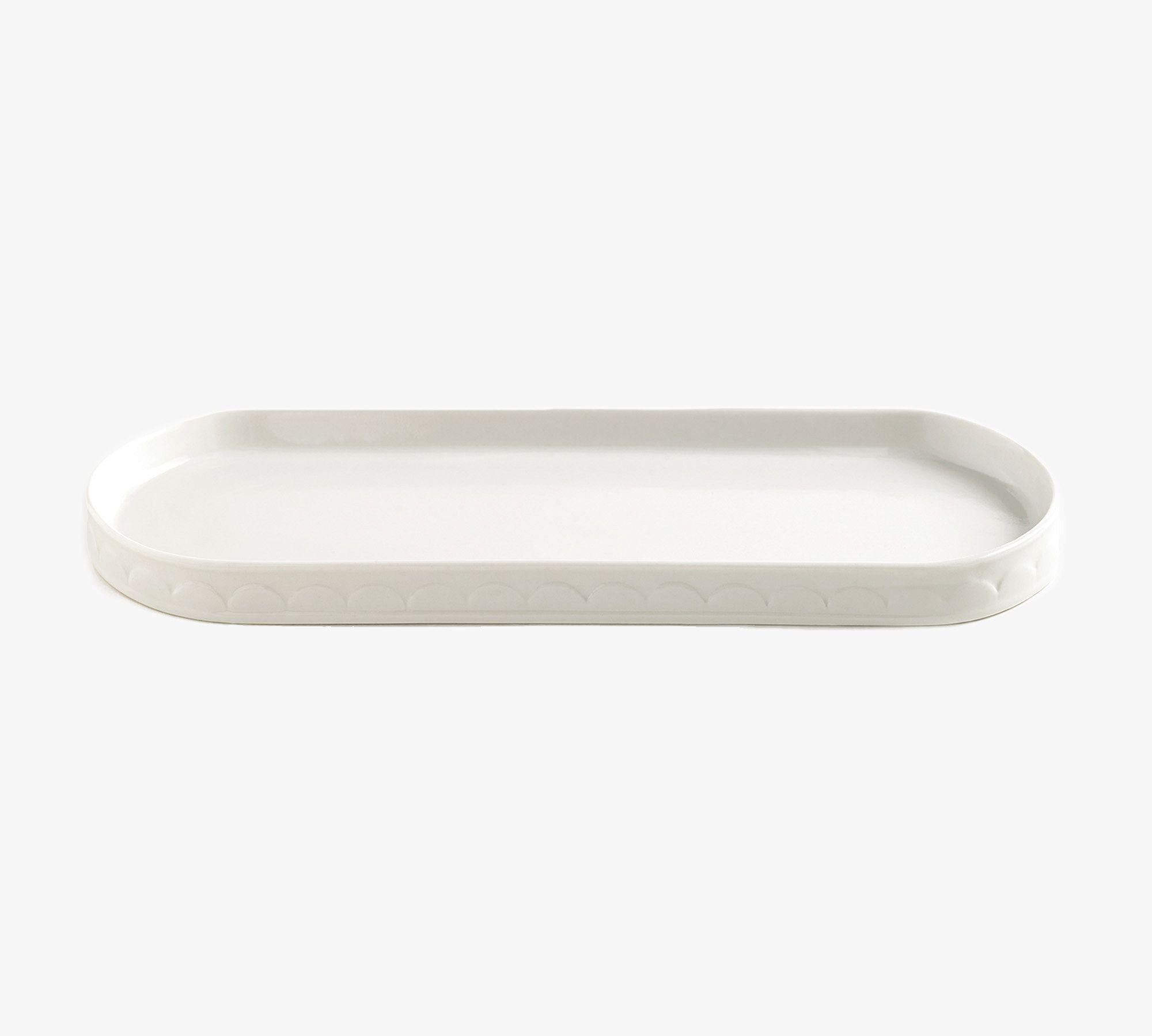 Jolie Porcelain Bathroom Accessories Porcelain Tray