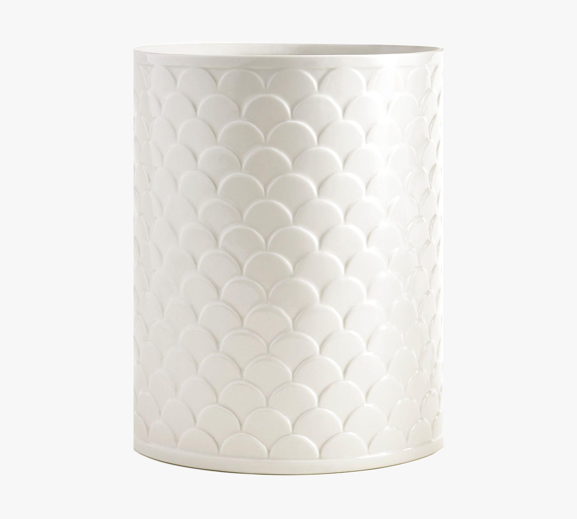 Jolie Porcelain Bathroom Accessories Waste Basket