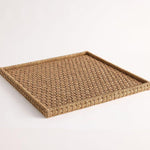 Capitola Handwoven Seagrass Square Tray