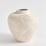 Textured Earthenware Large Vase