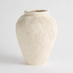 Textured Earthenware Tall Vase