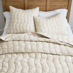 Cloud Quilt-Flax