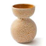 240-205-049 - Vase Boolb Dots Orange M