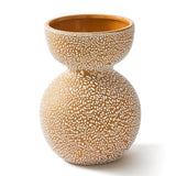 240-205-049 - Vase Boolb Dots Orange M
