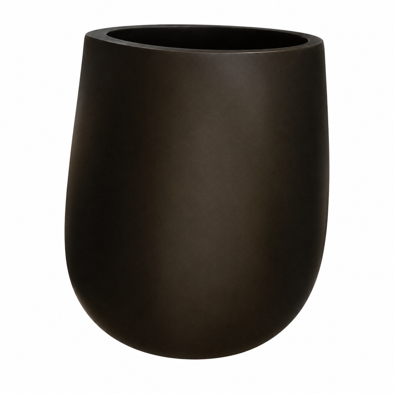 Pot - Orb M,Black Washed