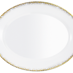 OVAL PLATTER SOUFFLE D’OR