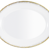 OVAL PLATTER SOUFFLE D’OR