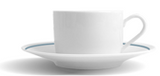 COLLECTION SPECIAL SOURCES UNLIMITED WITH RIM /
TEA CUP AND SAUCER