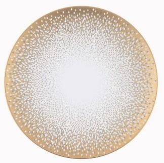 SERVICE PLATE SOUFFLE D’OR