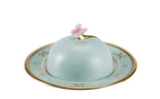 BUTTERFLY BUTTER DISH WITH CLOCHE