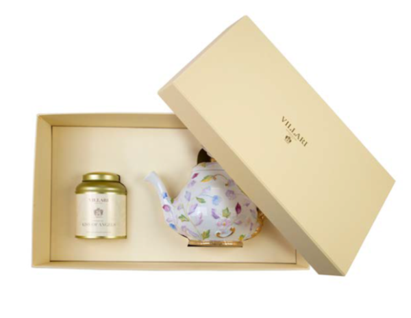 VILLARI TEA AND MEDIUM TEA POT WITH INCLUDED: 1 TEA VILLARI +4642