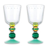 Mayfair Tall Crystal Glass | Set Of 2